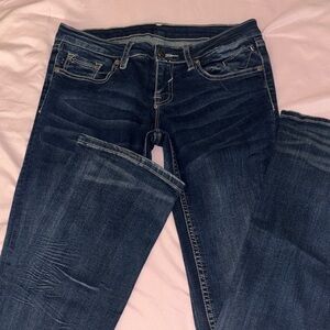 Vigoss Dark Blue Straight Leg Jeans